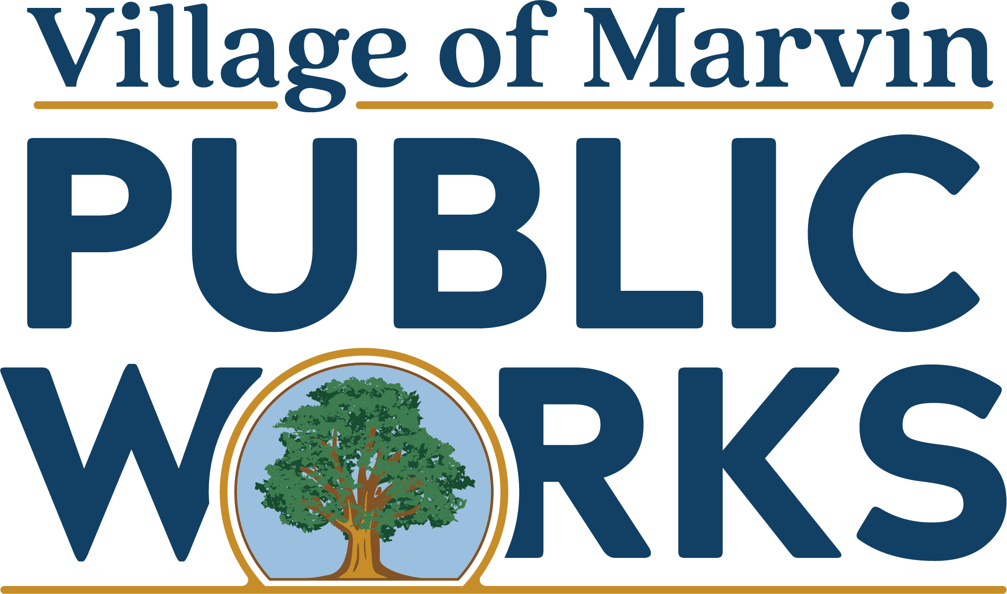 Marvin Public Works Logo